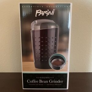Parini Electric Coffee Bean Grinder Essential collection 6 cup (Condition: New)